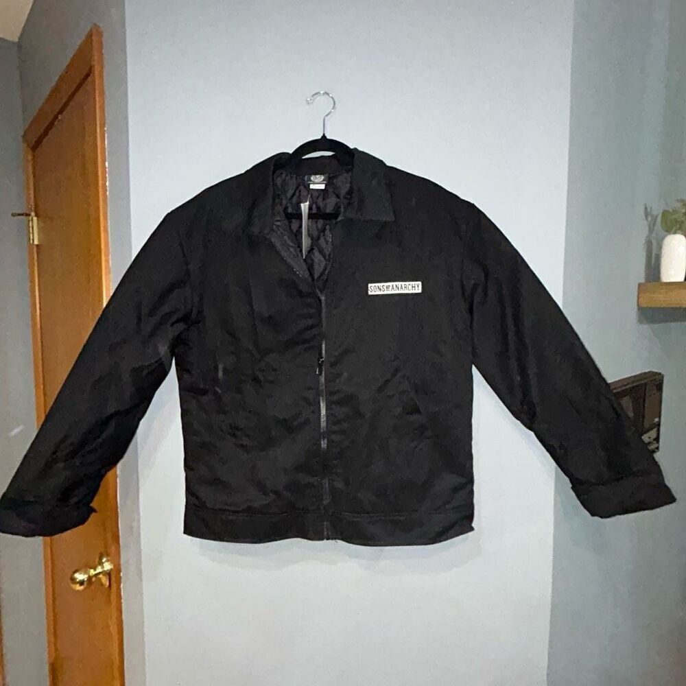 Sons of Anarchy‎ official merchandise black logo utility jacket men’s size S NEW